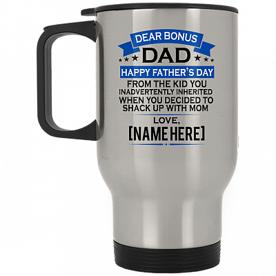 14 oz. Silver Travel Mug