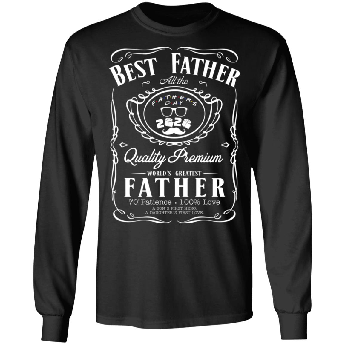 Best Father All Time Father's Day 2020 Quarantined Hoodie Sweatshirt - Proud Cool Hero Dad Father's Day Shirt, Black, Long Sleeve Best Father All Time Father's Day 2020 Quarantined Hoodie Sweatshirt - Proud Cool Hero Dad Father's Day Shirt, Black, Long Sleeve