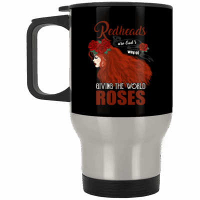 14 oz. Silver Travel Mug