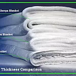 Blanket Thickness Comparison