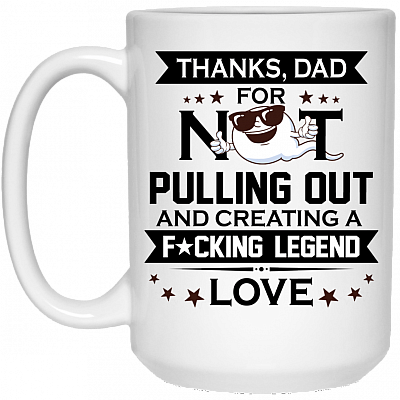 15 oz. White Mug