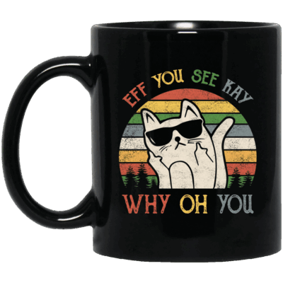11 oz. Black Mug