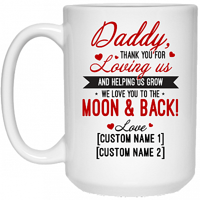 15 oz. White Mug