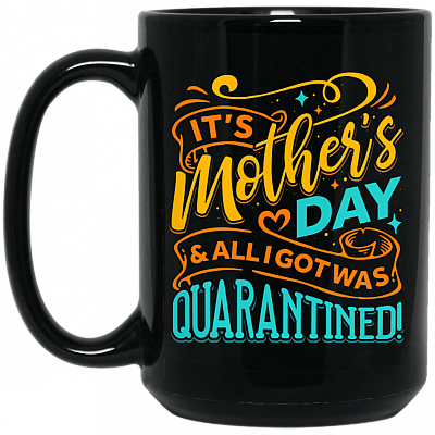 15 oz. Black Mug
