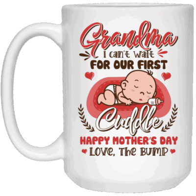 15 oz. White Mug