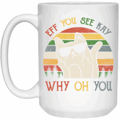 15 oz. White Mug