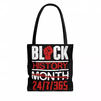 Black History Month 27-7-365 African American Pride Gift All Over Print Tote Bag - Shoulder Bag