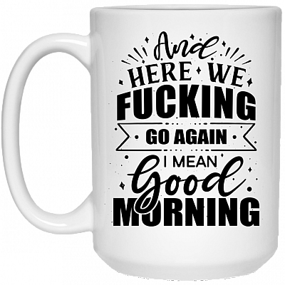15 oz. White Mug