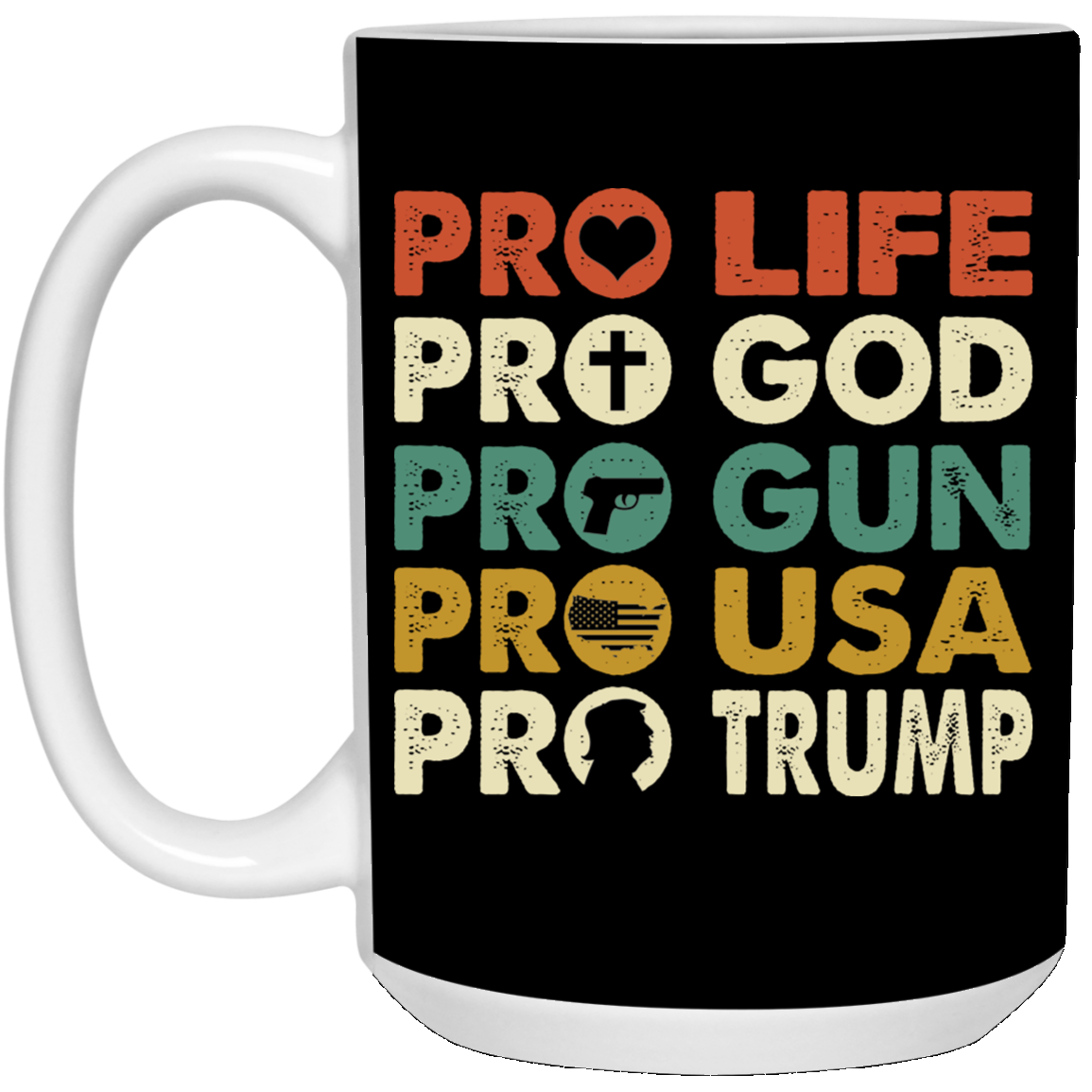15 oz. White Mug