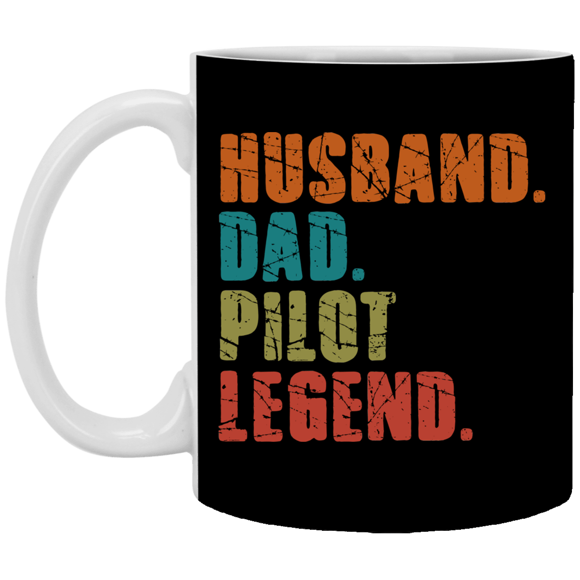 dad husband legend mug