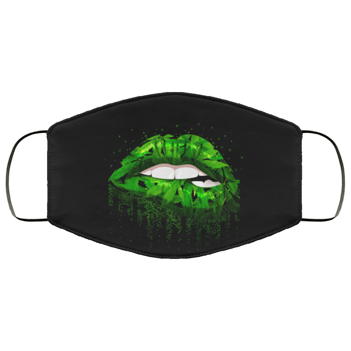 Cannabis Lips Washable Reusable Custom – Printed Cloth Face Mask Cover, Black, Cloth Face Mask Cannabis Lips Washable Reusable Custom – Printed Cloth Face Mask Cover, Black, Cloth Face Mask