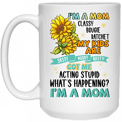 15 oz. White Mug