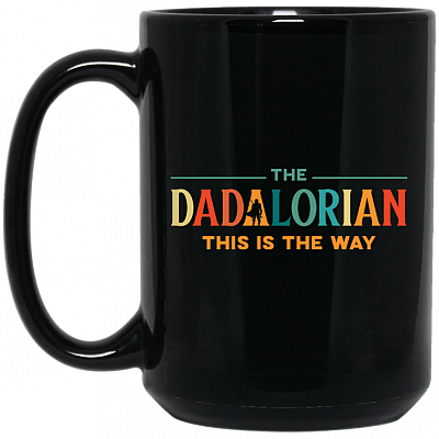 15 oz. Black Mug