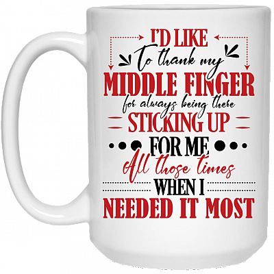 15 oz. White Mug