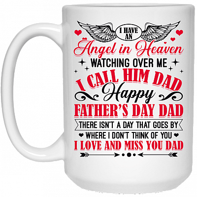15 oz. White Mug