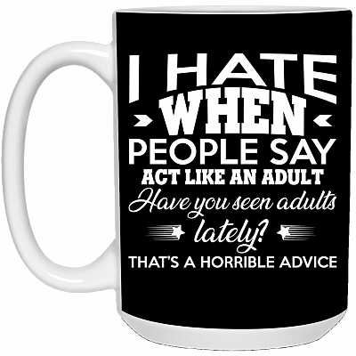 15 oz. White Mug
