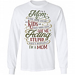 I'm a Mom Classy Bougie Ratchet My Kids Are Sassy Moody Funny Mom-Life Hoodie - Sweatshirt, White, Long Sleeve I’m a Mom Classy Bougie Ratchet My Kids Are Sassy Moody Funny Mom-Life Hoodie - Sweatshirt, White, Long Sleeve