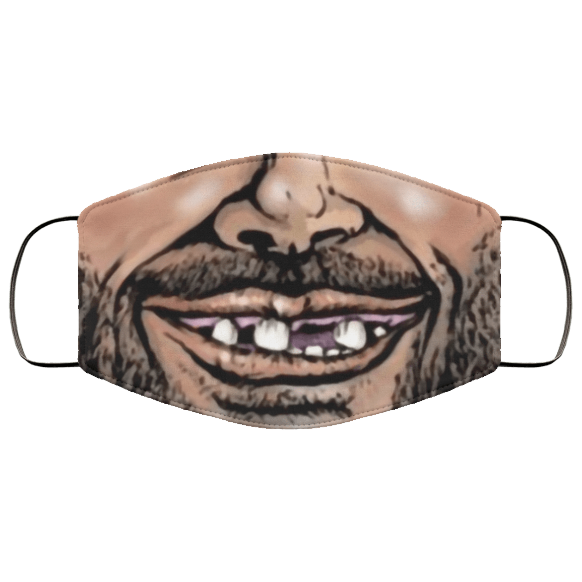 John Finlay Tiger King Joe Exotic Ex-husband Smiling Washable Reusable Custom Printed Cloth Face Mask Cover, White, Cloth Face Mask