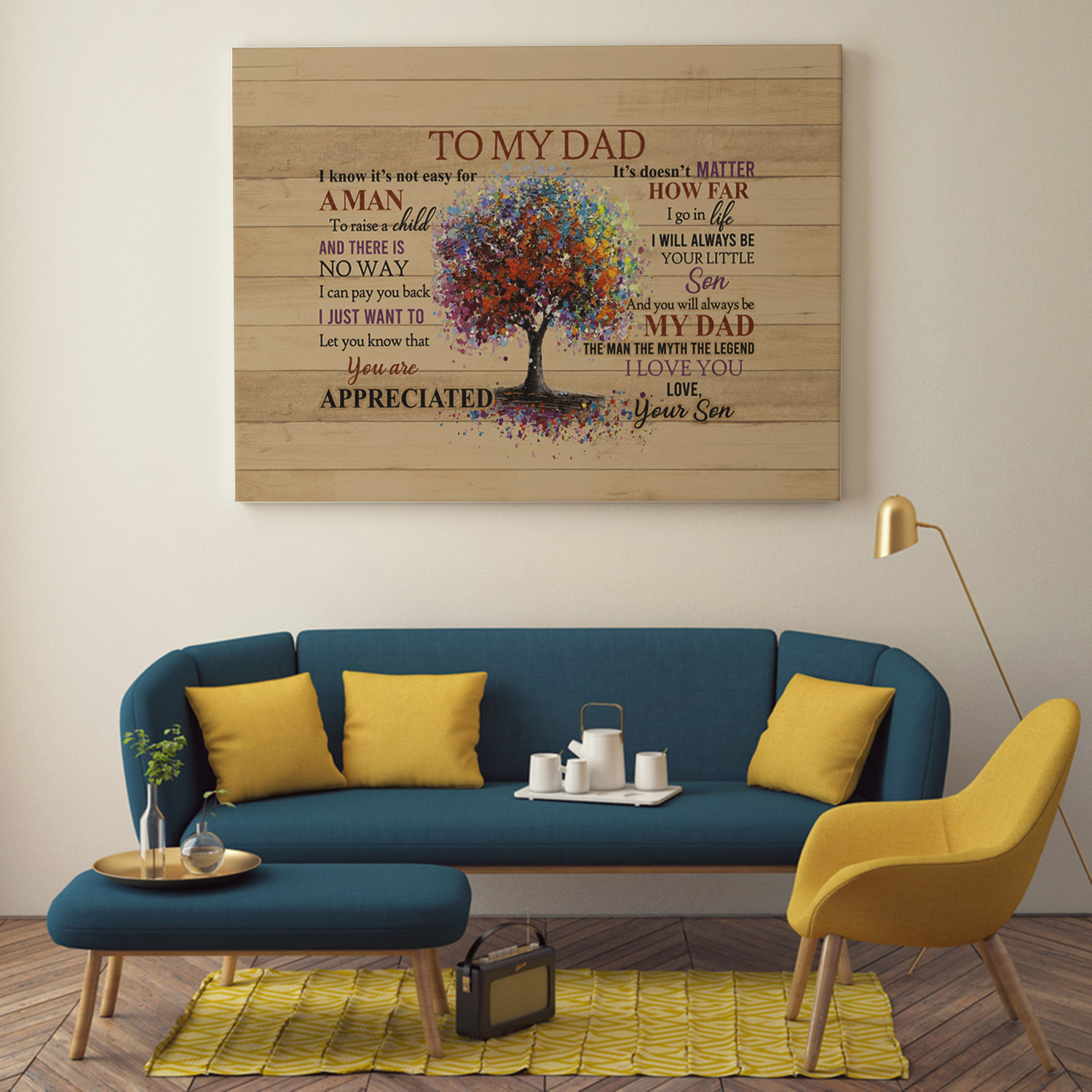 to-my-dad-from-son-saying-horizontal-canvas-print-mockup-against-a-wooden-wall to-my-dad-from-son-saying-horizontal-canvas-print-mockup-against-a-wooden-wall