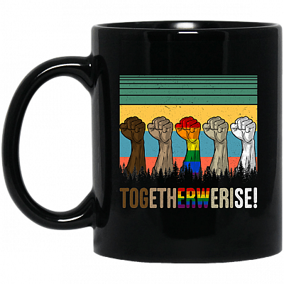 11 oz. Black Mug