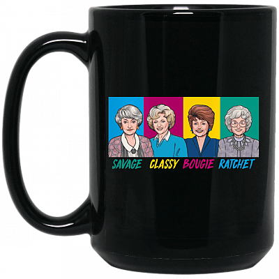 15 oz. Black Mug