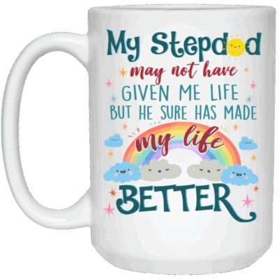 15 oz. White Mug