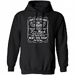 I Hate That I Cry When I'm Frustrated Hoodie Sweatshirt - Funny Sarcastic Saying Meme Long Sleeve Shirt, Black, Hoodie