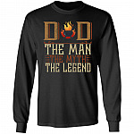Dad Grilling BBQ Master Man Myth Legend Meme Saying Hoodie Sweatshirt - Funny Barbecue Master Saying T-Shirt, Black, Long Sleeve Dad Grilling BBQ Master Man Myth Legend Meme Saying Hoodie Sweatshirt - Funny Barbecue Master Saying T-Shirt, Black, Long Sleeve