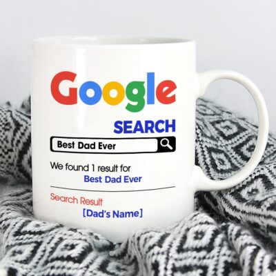 Alternative view of Personalized Search Best Dad Ever Father's Day Gift For Dad Coffee Mug - Beer Stein
