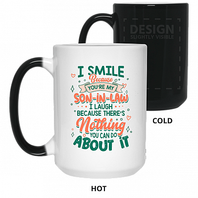 15 oz. Color Changing Mug