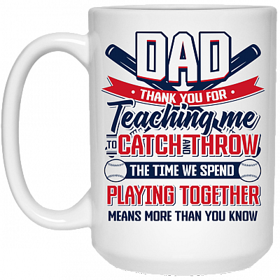 15 oz. White Mug