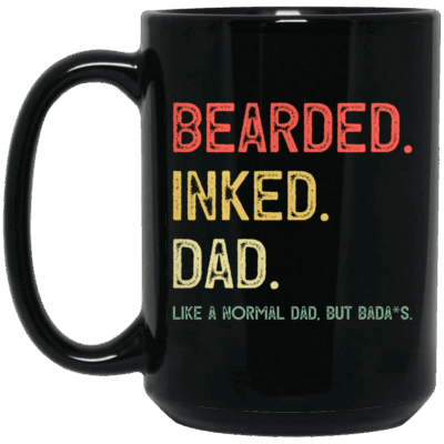 15 oz. Black Mug