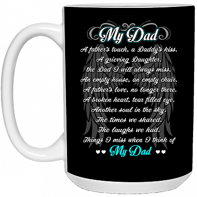 15 oz. White Mug