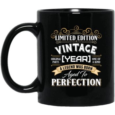 11 oz. Black Mug