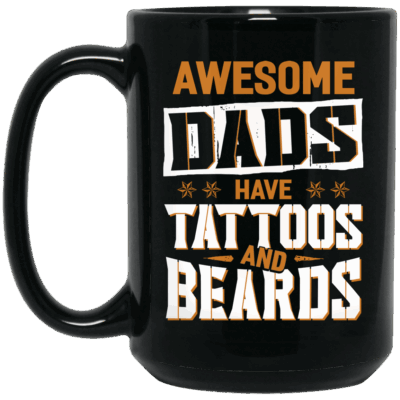 15 oz. Black Mug