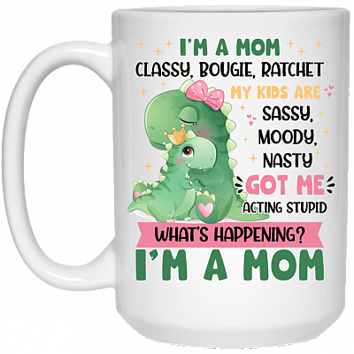 15 oz. White Mug