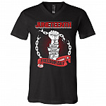 Juneteenth Break Every Chain Freedom Day T-Shirt - V-Neck Tee, Black, V-Neck T-Shirt Juneteenth Break Every Chain Freedom Day T-Shirt - V-Neck Tee, Black, V-Neck T-Shirt