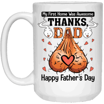 15 oz. White Mug