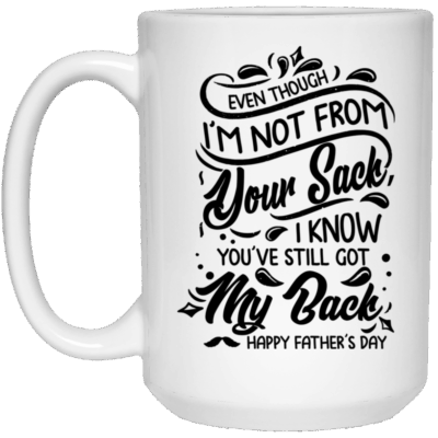 15 oz. White Mug