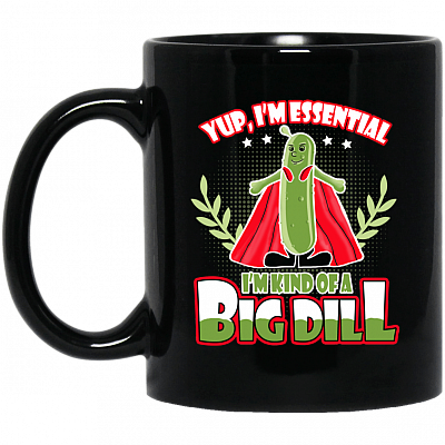 11 oz. Black Mug