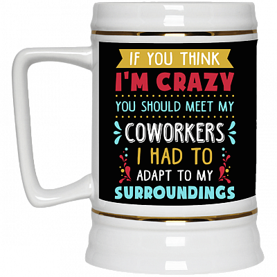 22 oz. Beer Stein