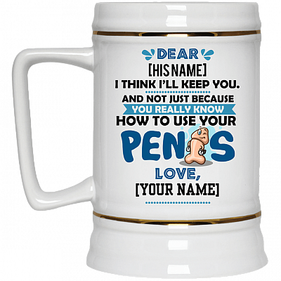 22 oz. Beer Stein