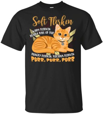 Soft Flerken Warn Flerken Deadly Ball of Fur Hungry Flerken Vicious Flerken Purr Purr T-Shirt, Unisex T-Shirt, Black