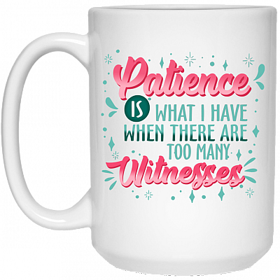 15 oz. White Mug