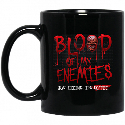 11 oz. Black Mug