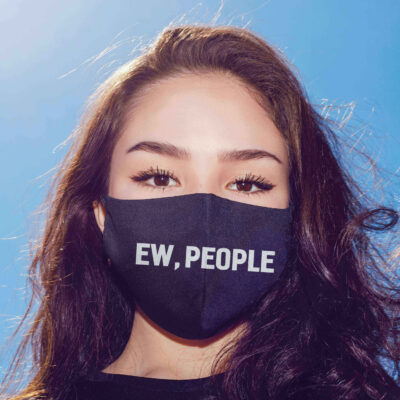 Alternative view of Ew People - Funny Mask - Washable Reusable Custom – Printed Cloth Face Mask Cover