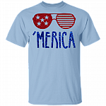 4th of July Gifts Murica Merica T-shirt - Patriotic T-shirt - American Party T-shirt, Light Blue, Unisex T-Shirt 4th of July Gifts Murica Merica T-shirt - Patriotic T-shirt - American Party T-shirt, Light Blue, Unisex T-Shirt