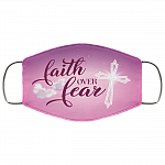Faith Over Fear Washable Reusable Custom – Printed Cloth Face Mask Cover, White, Cloth Face Mask Faith Over Fear Washable Reusable Custom – Printed Cloth Face Mask Cover, White, Cloth Face Mask