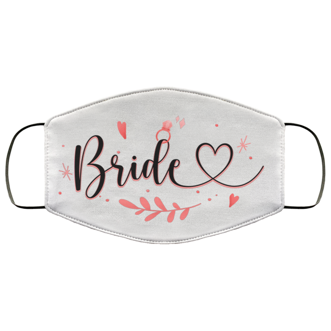 Bride And Groom Wedding Gifts Washable Reusable Custom – Printed Cloth Face Mask Cover, White, Cloth Face Cover