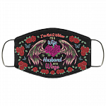 I'm Not A Widow I'm A Wife To A Husband With Wings Washable Reusable Custom - Printed Cloth Face Mask Cover, White, Cloth Face Cover I'm Not A Widow I'm A Wife To A Husband With Wings Washable Reusable Custom - Printed Cloth Face Mask Cover, White, Cloth Face Cover
